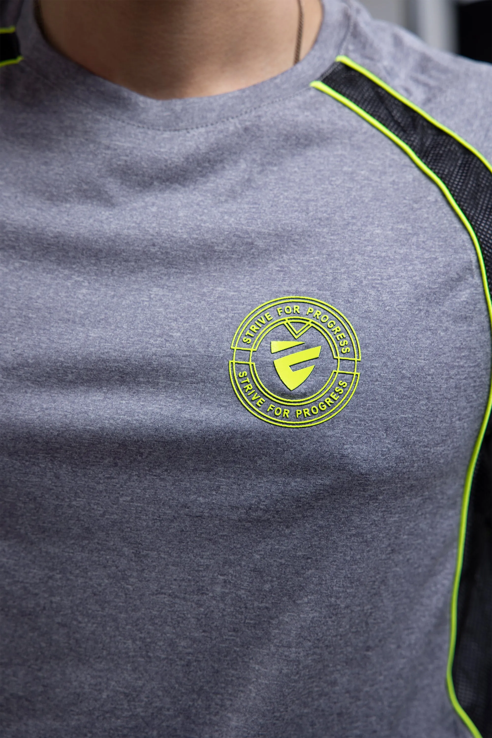 Grey Sports T-Shirt