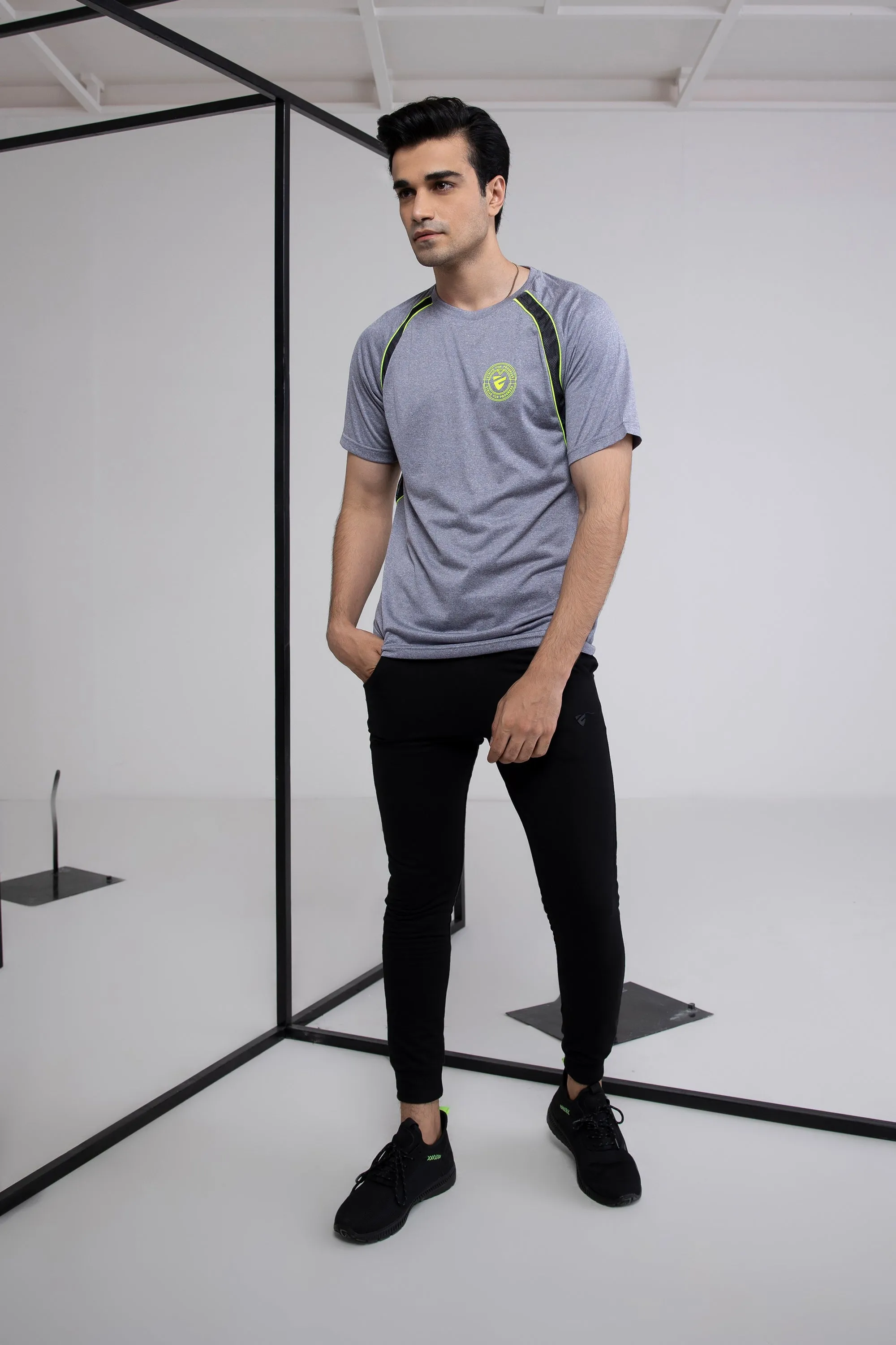 Grey Sports T-Shirt