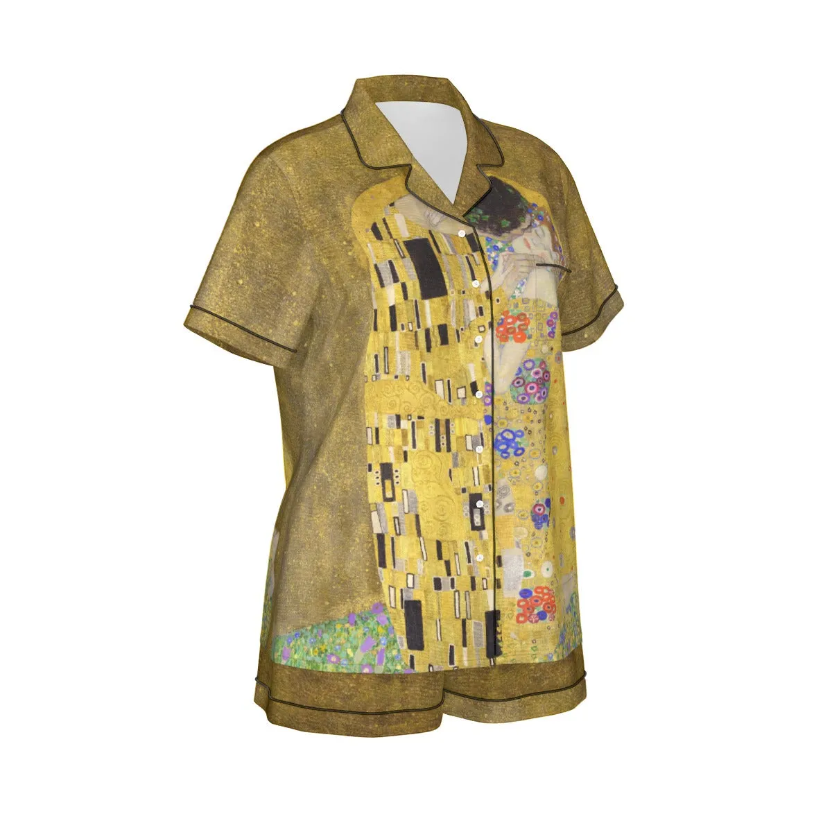 Gustav Klimt The Kiss Short Pajama Set