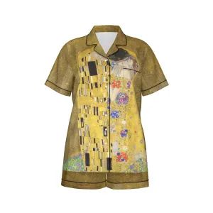 Gustav Klimt The Kiss Short Pajama Set