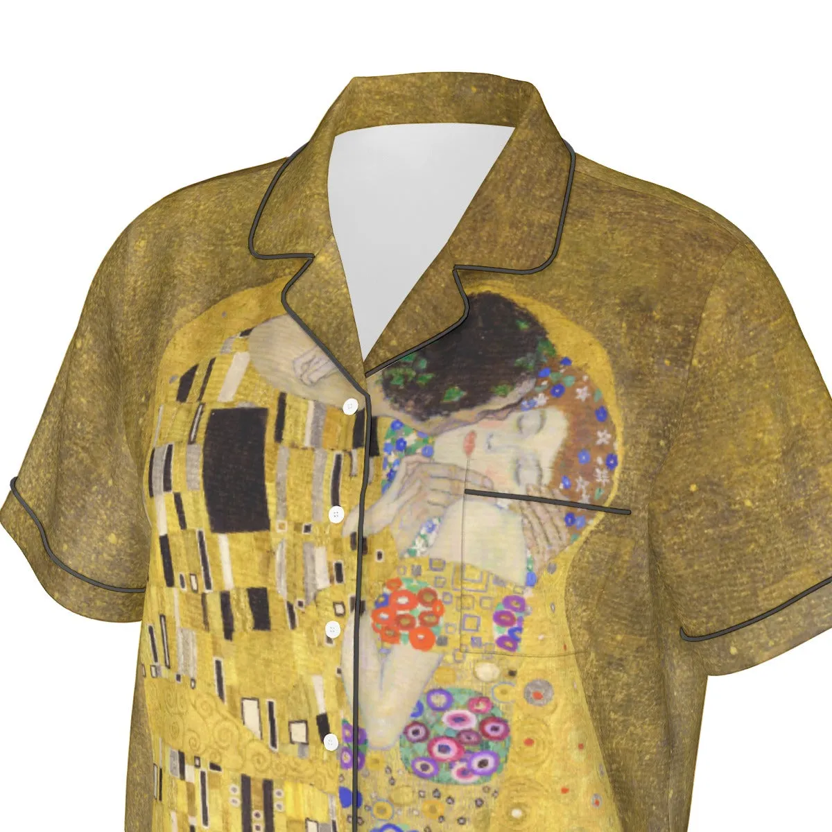 Gustav Klimt The Kiss Short Pajama Set