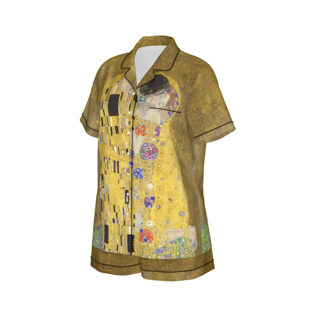Gustav Klimt The Kiss Short Pajama Set