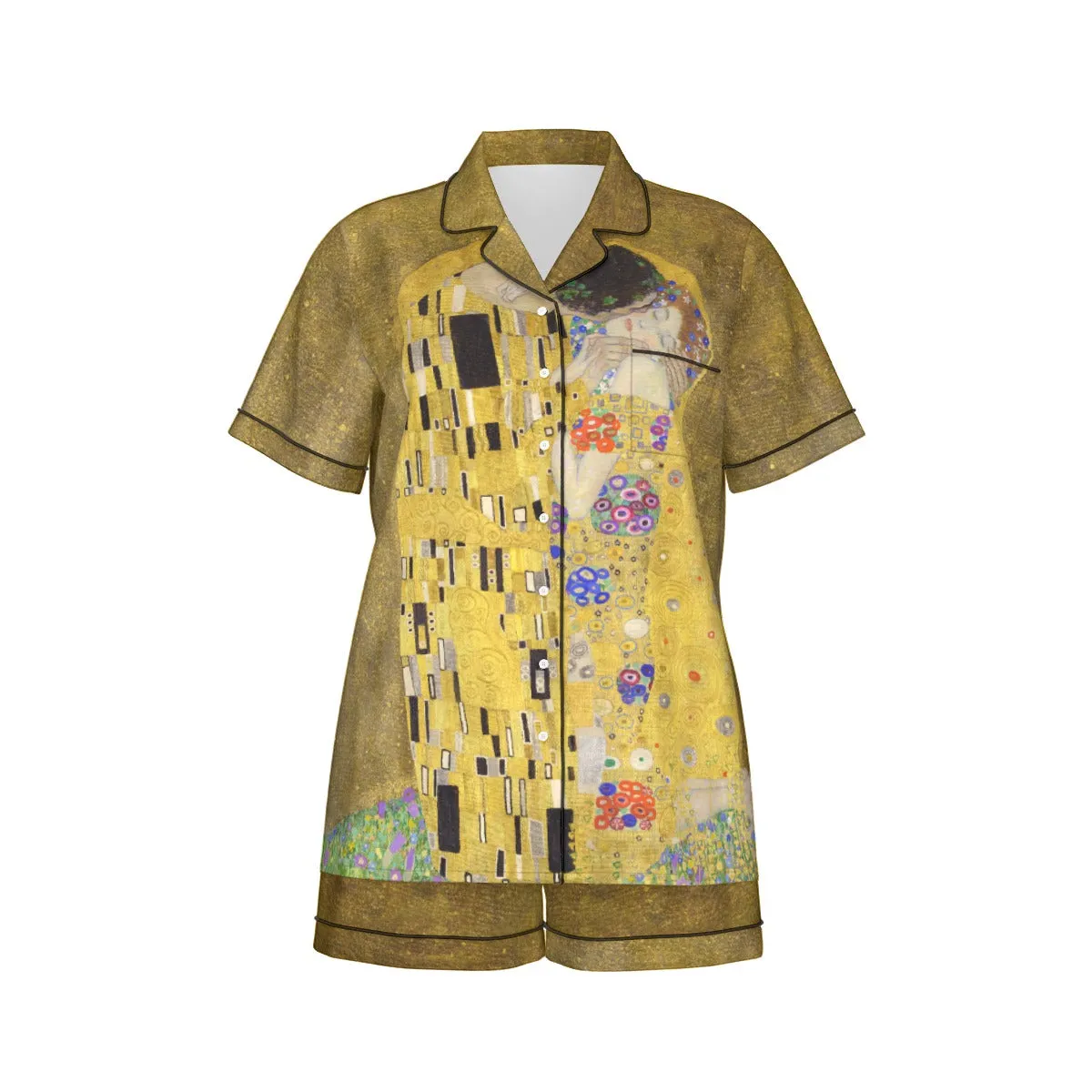 Gustav Klimt The Kiss Short Pajama Set
