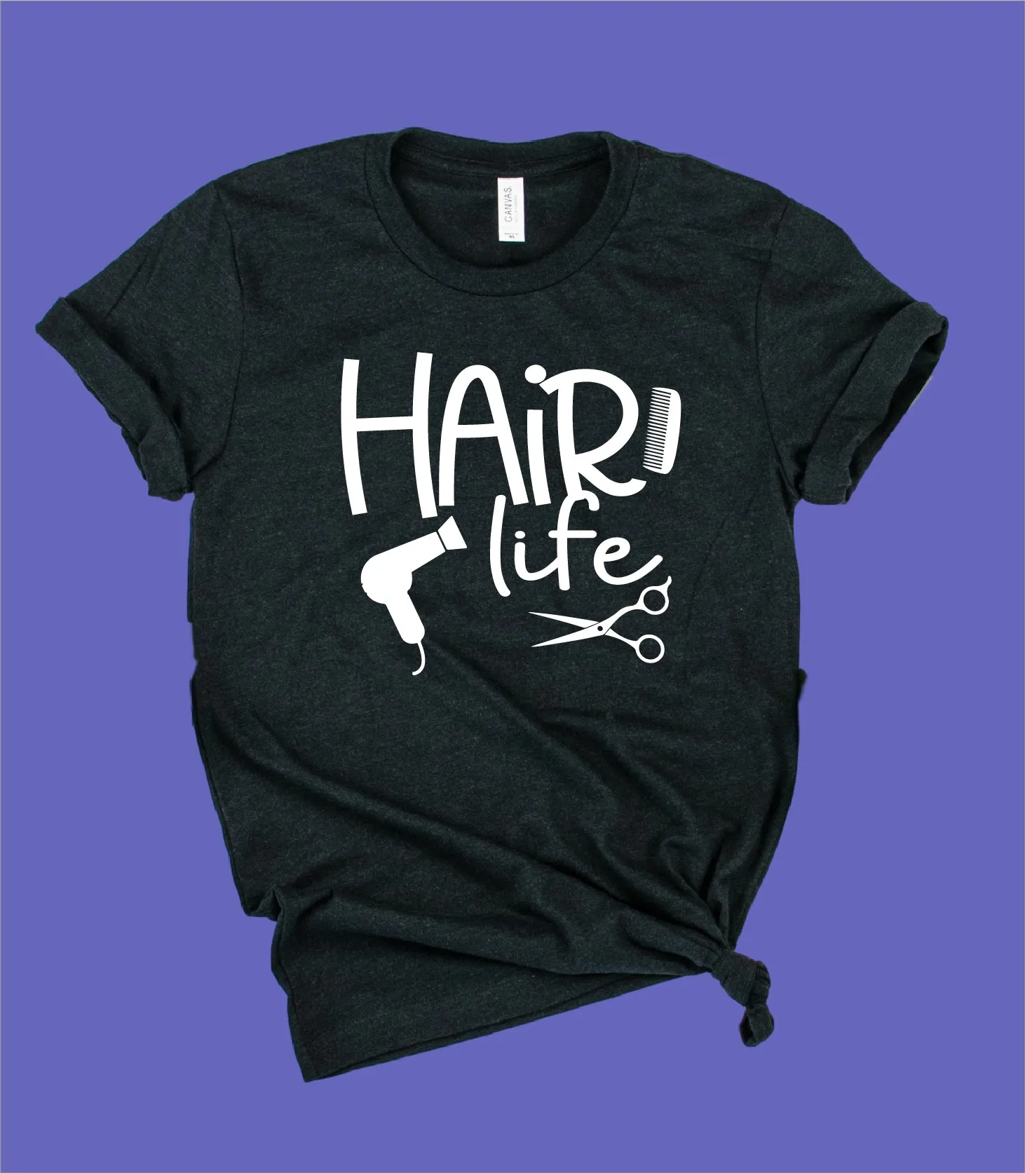 Hair Life Shirt | Hair Stylist Shirt | Unisex Crew