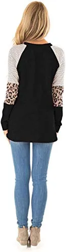 HARHAY Women's Leopard Print Tunic