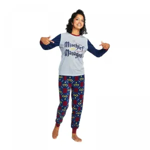 Harry Potter Women's Holiday "Mischief Managed" Pajama Set