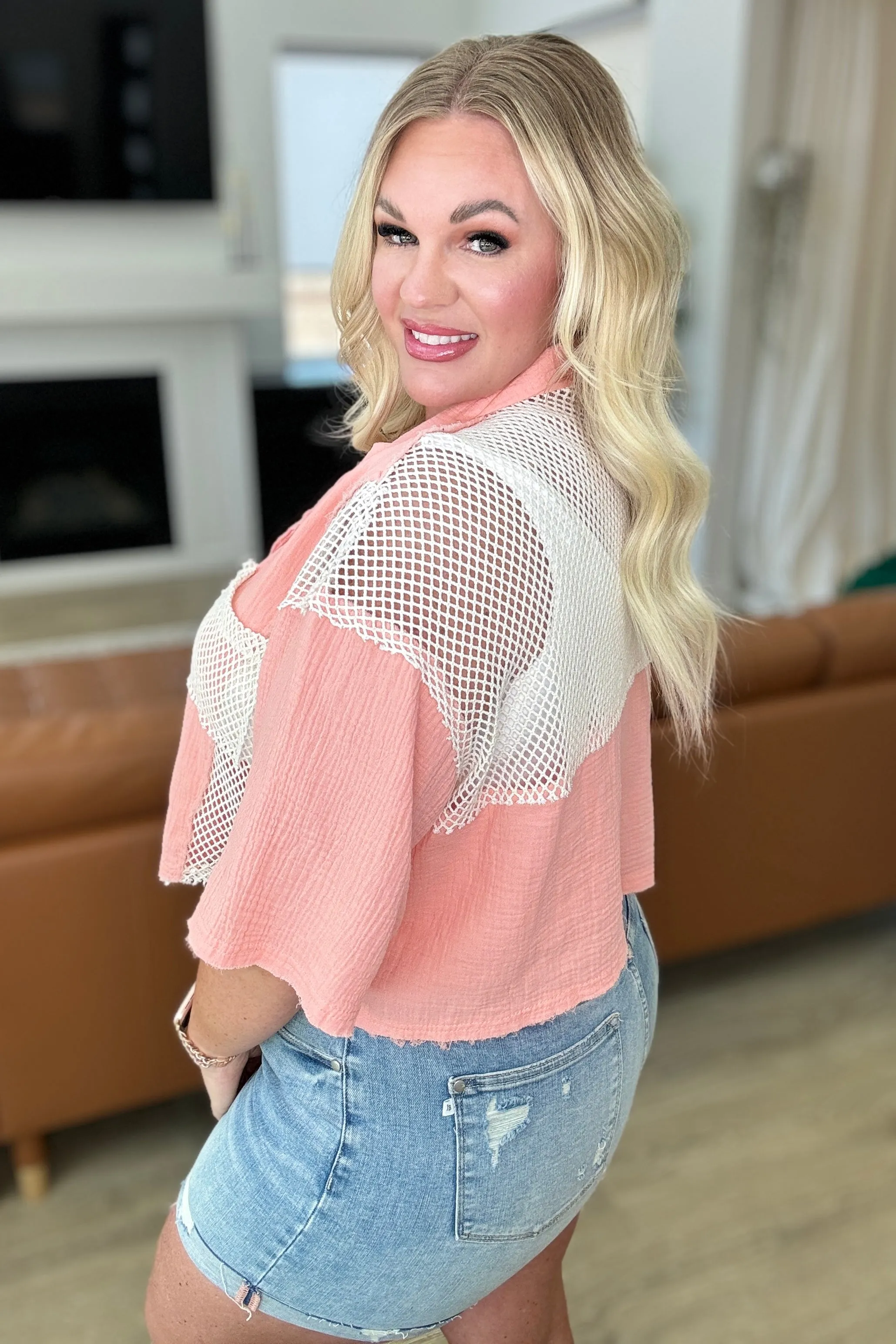 Havana Nights Button Up Top