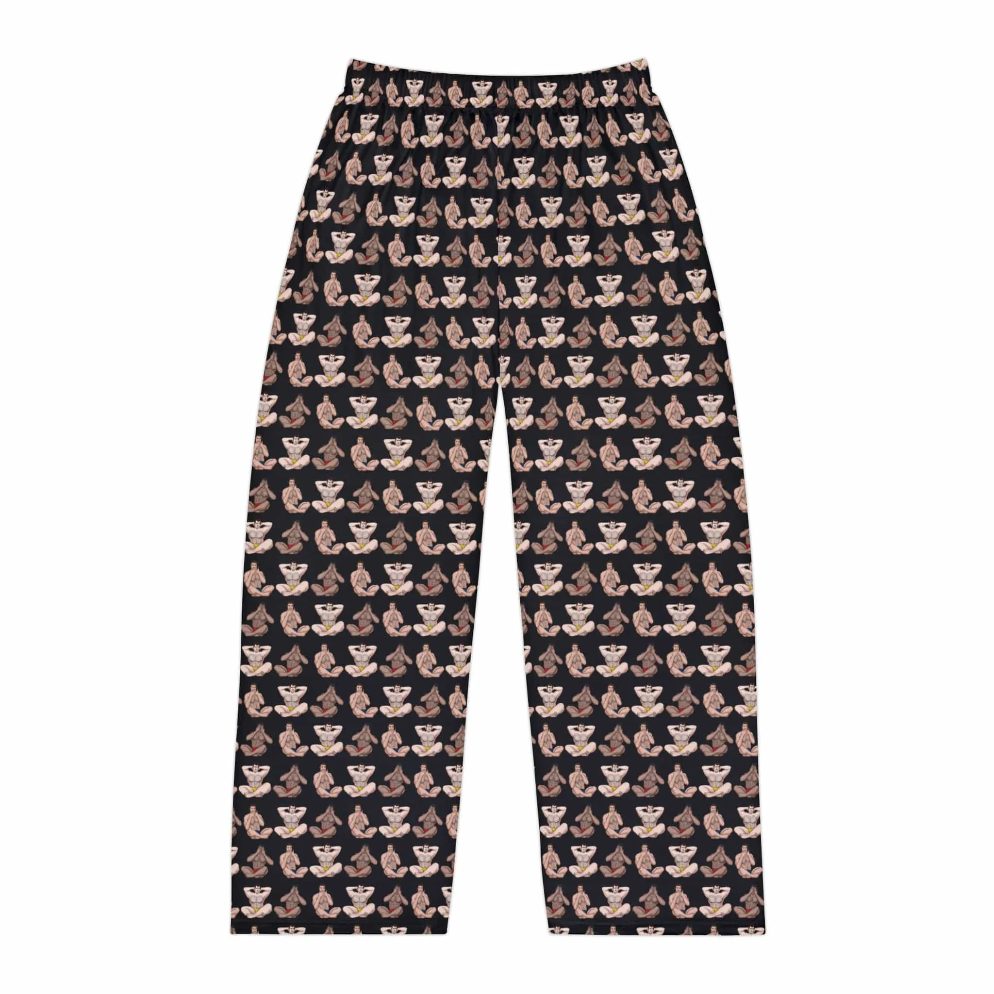 Hear No, See No, Speak No EVIL Men's Pajama Pant Bottoms - Black