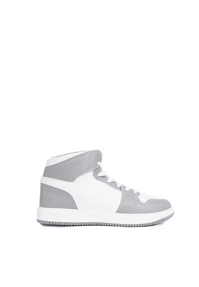 High Top Sneakers Grey