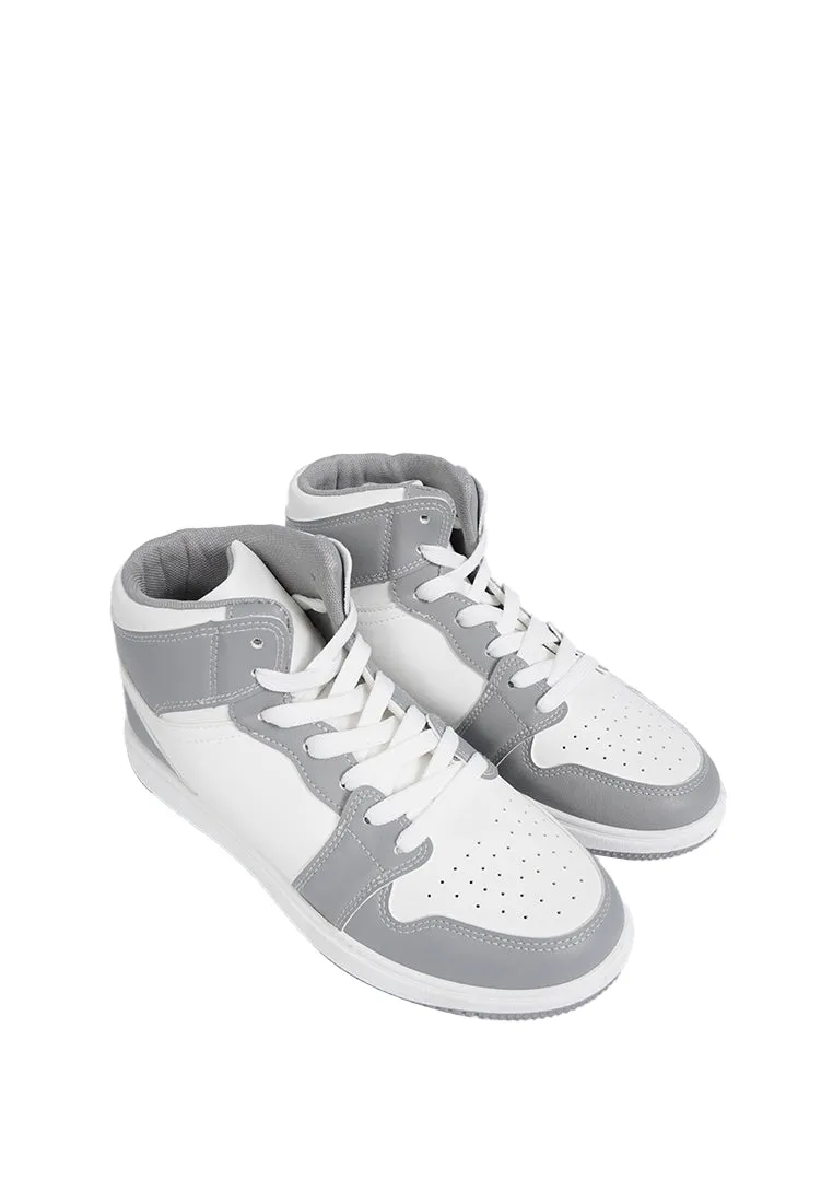 High Top Sneakers Grey