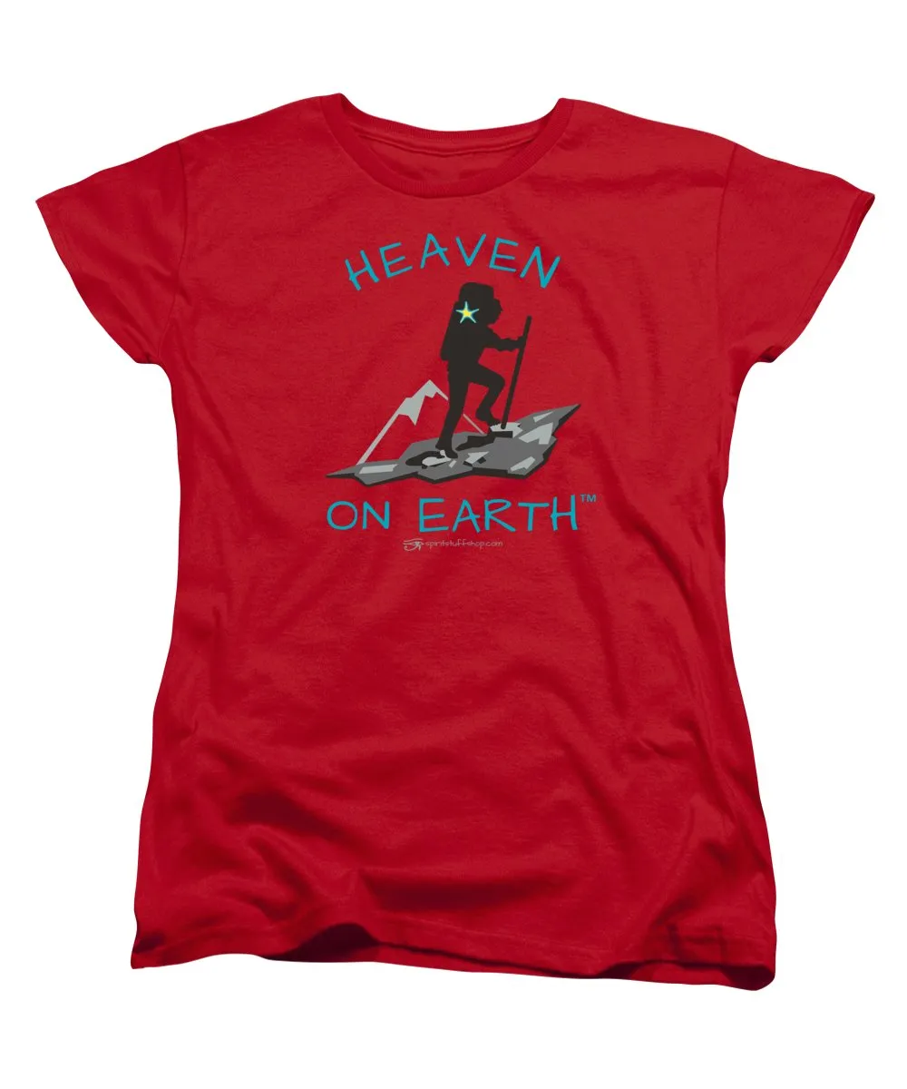 Hiker Heaven On Earth - Women's T-Shirt (Standard Fit)