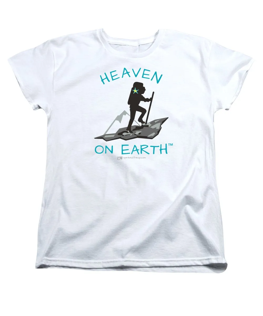 Hiker Heaven On Earth - Women's T-Shirt (Standard Fit)