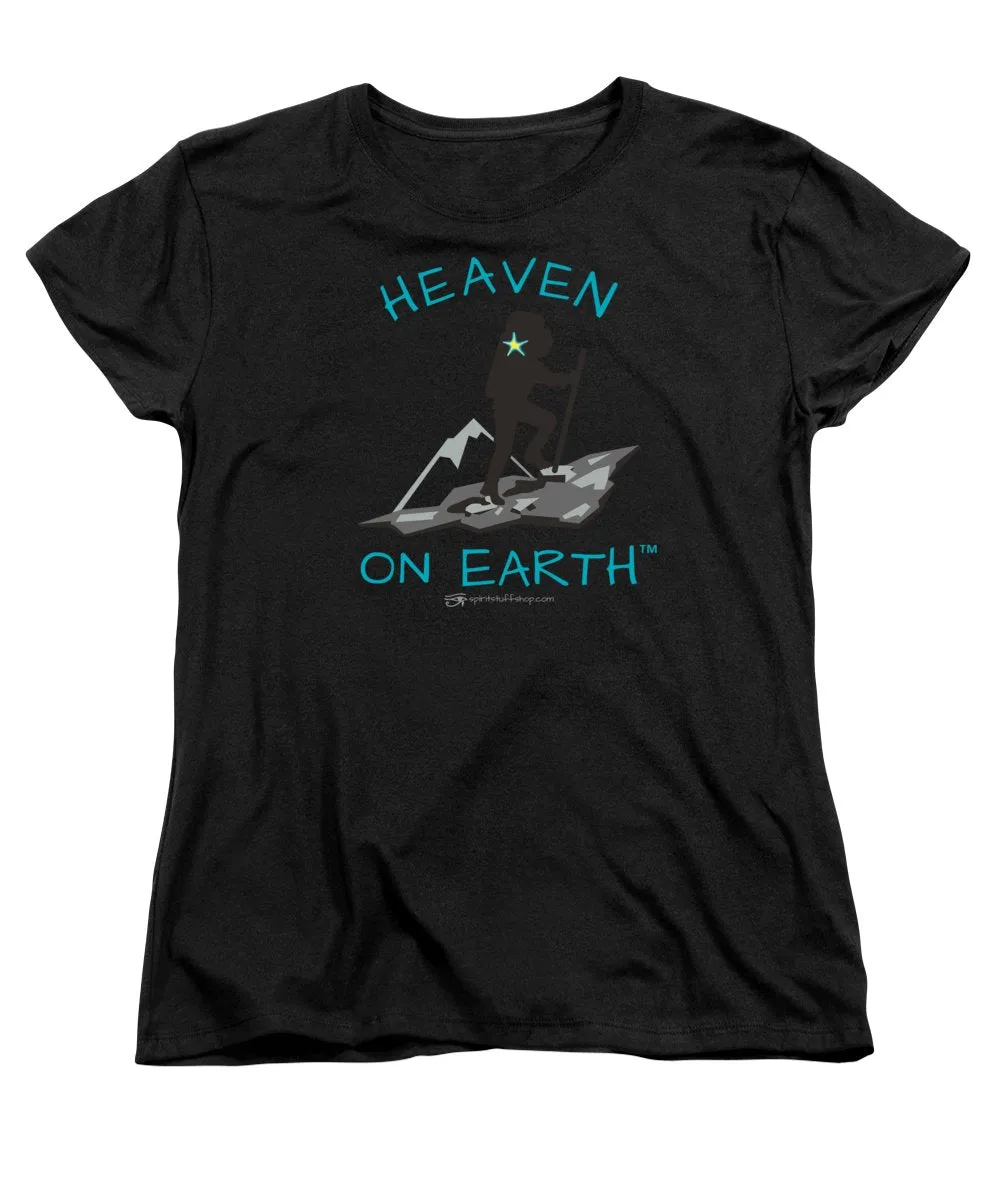 Hiker Heaven On Earth - Women's T-Shirt (Standard Fit)