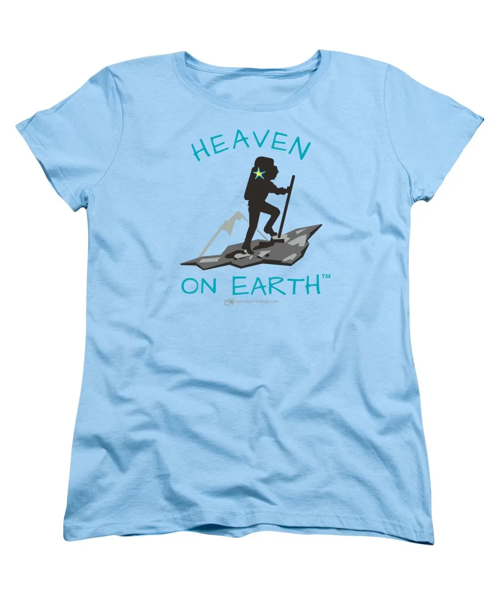Hiker Heaven On Earth - Women's T-Shirt (Standard Fit)