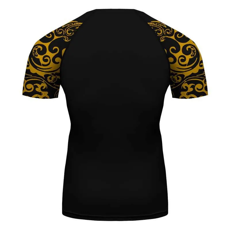 Hufflepuff Harry Potter Short Sleeve Jiu Jitsu Tee Top