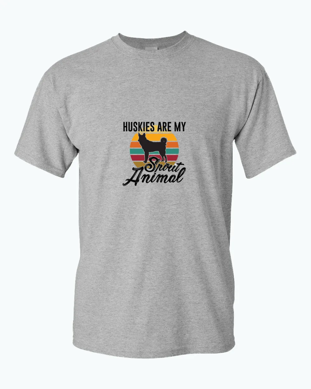 Huskies are my spirit animal t-shirt, husky lover t-shirt
