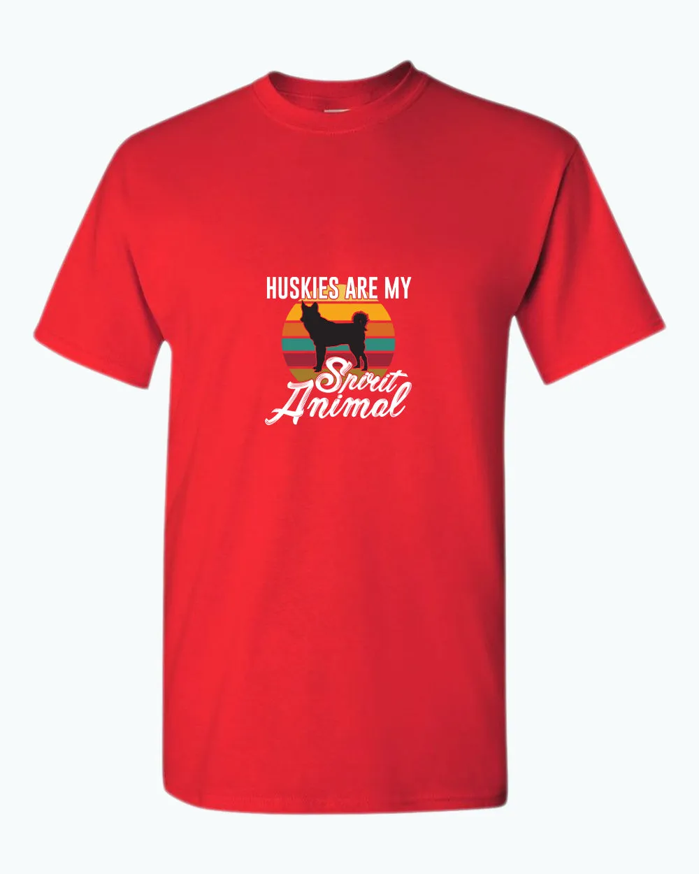 Huskies are my spirit animal t-shirt, husky lover t-shirt