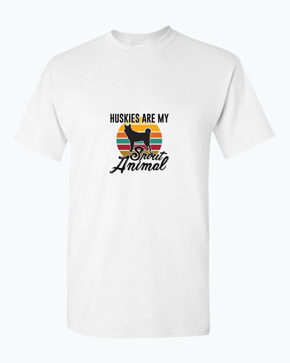 Huskies are my spirit animal t-shirt, husky lover t-shirt