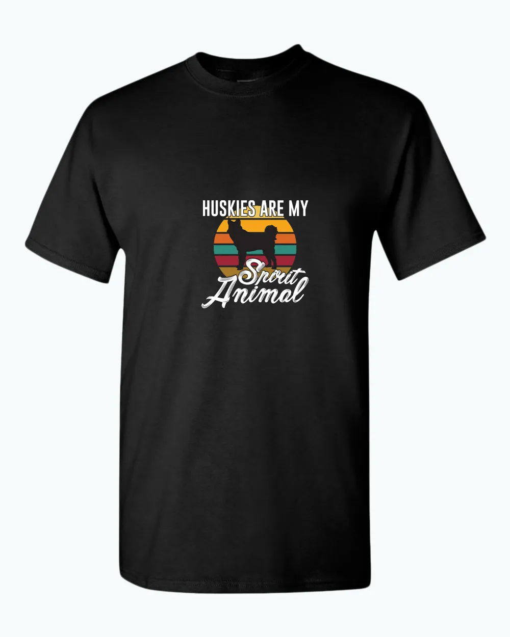 Huskies are my spirit animal t-shirt, husky lover t-shirt