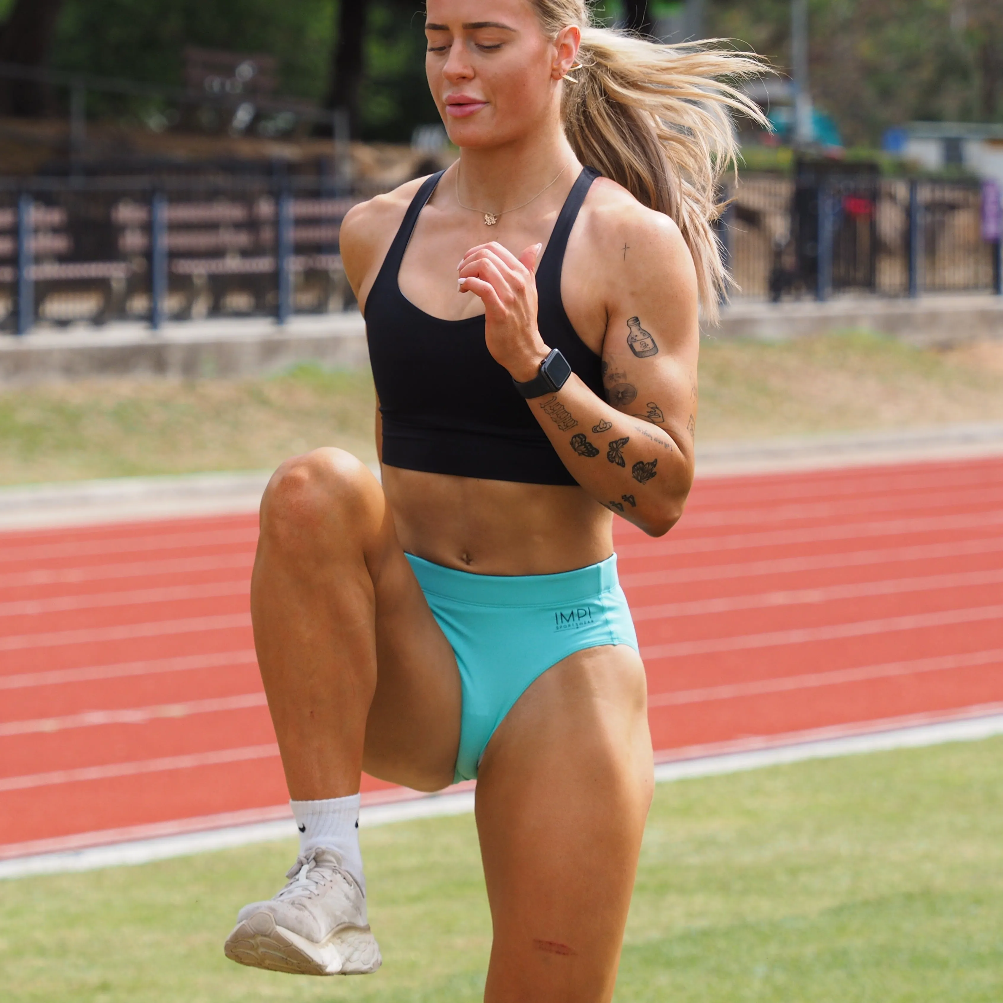 IMPI Racing Briefs - Aqua