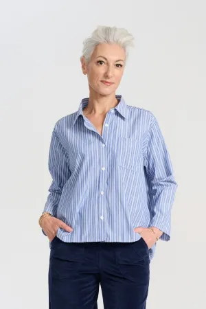 Indra Shirt Ice in Cotton/Tencel