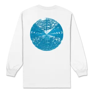 Inner Clouds / White Long Sleeve T-shirt
