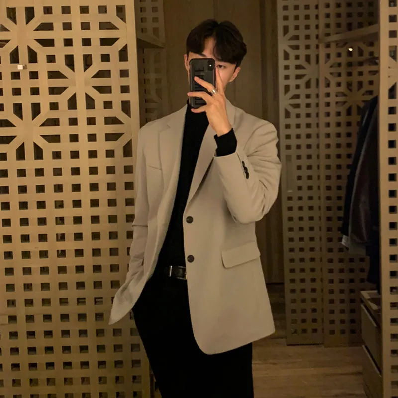 INSTOCK - Korean men's casual small suit jacket