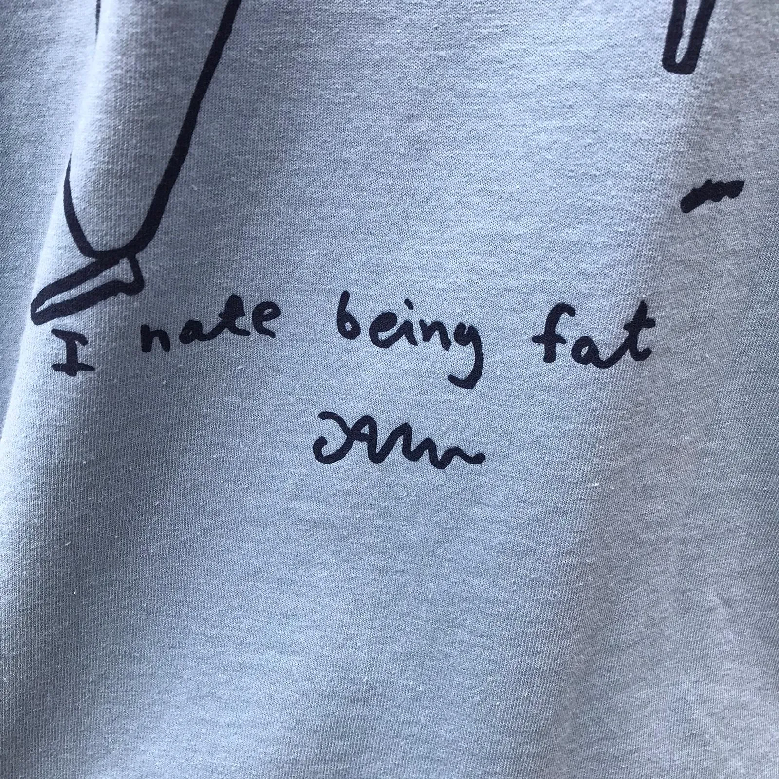 Into The Wild Skateboards Pontus Alv 'Fat' Tee - Light Blue
