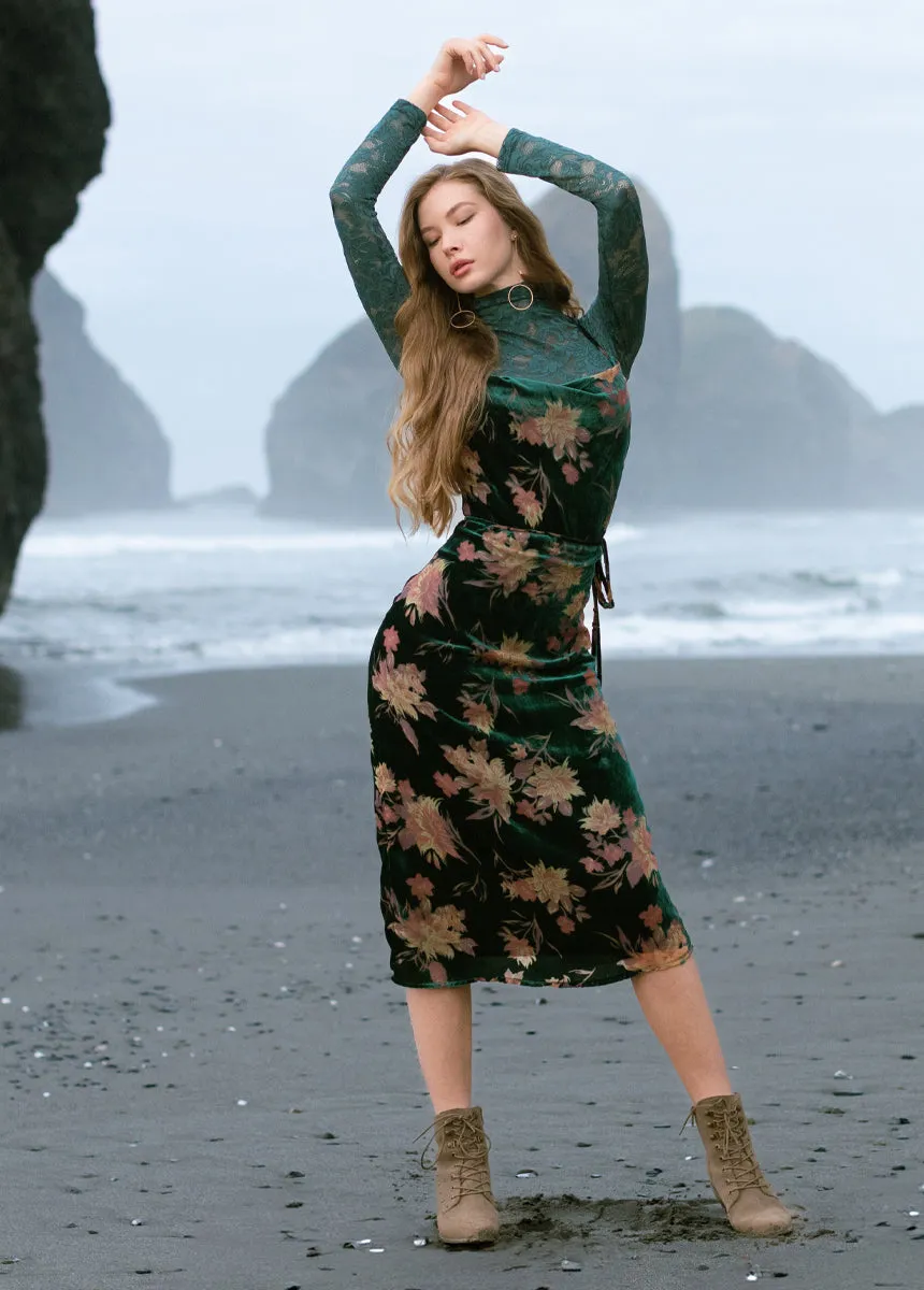 Iris Top in Peacock