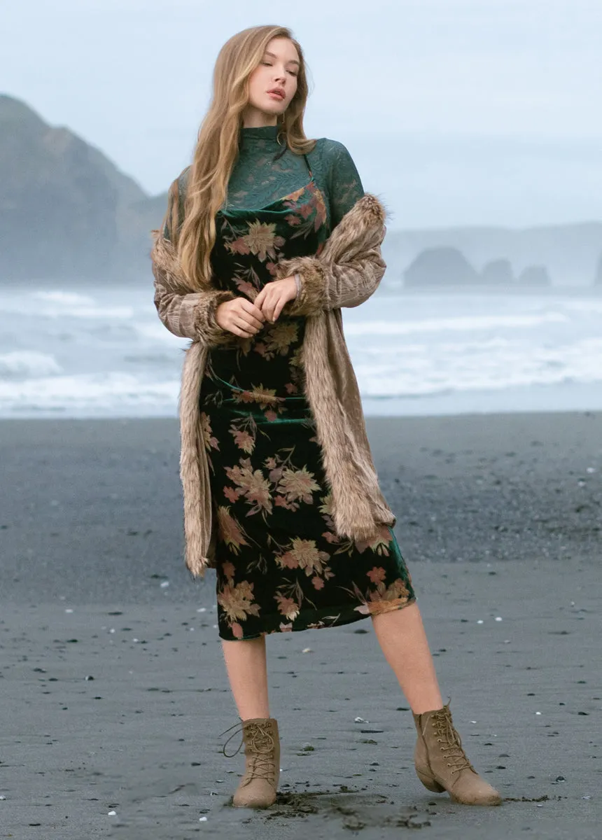 Iris Top in Peacock