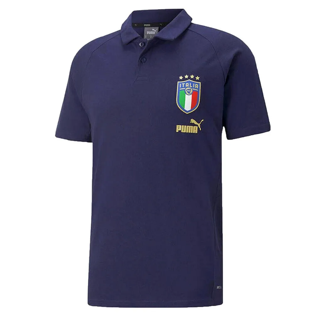 Italy national team casual presentation Polo jersey 2022/23 navy - Puma