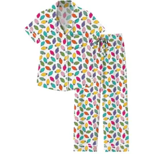 Jane Marie Holiday Lights Adult Pajama Set