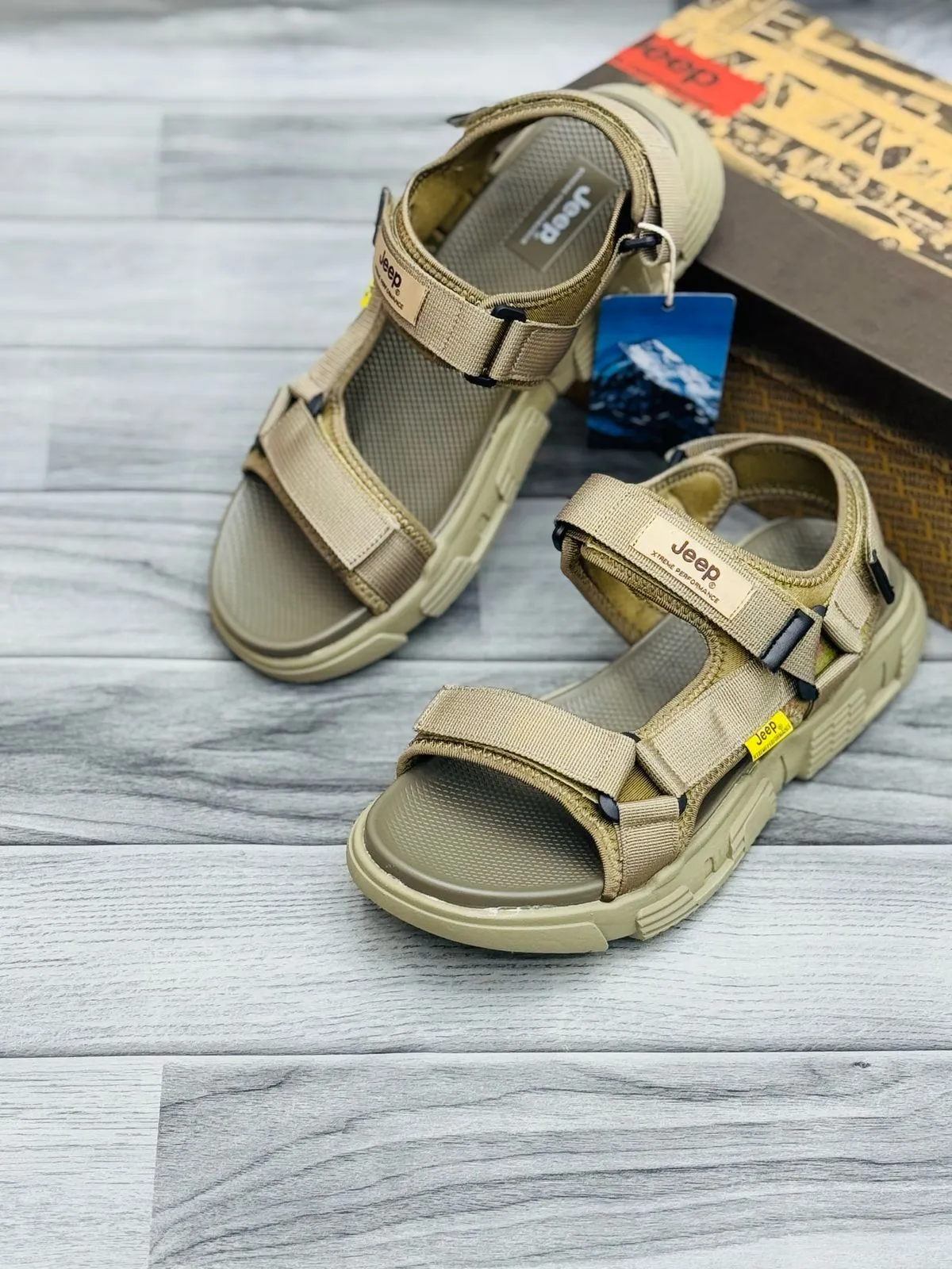 Jeep Tactical Outdoor Sandals – Rugged & Stylish