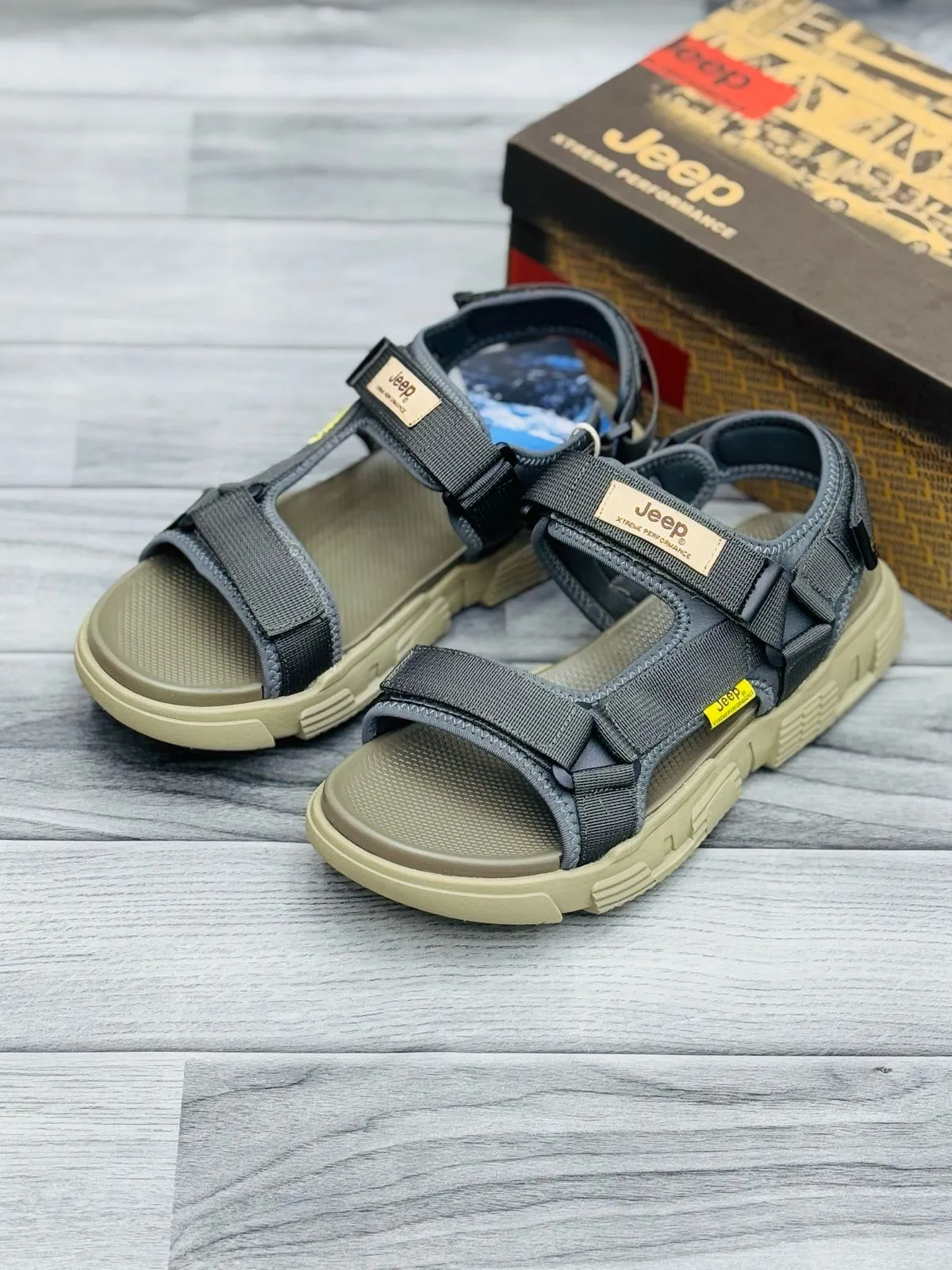 Jeep Tactical Outdoor Sandals – Rugged & Stylish