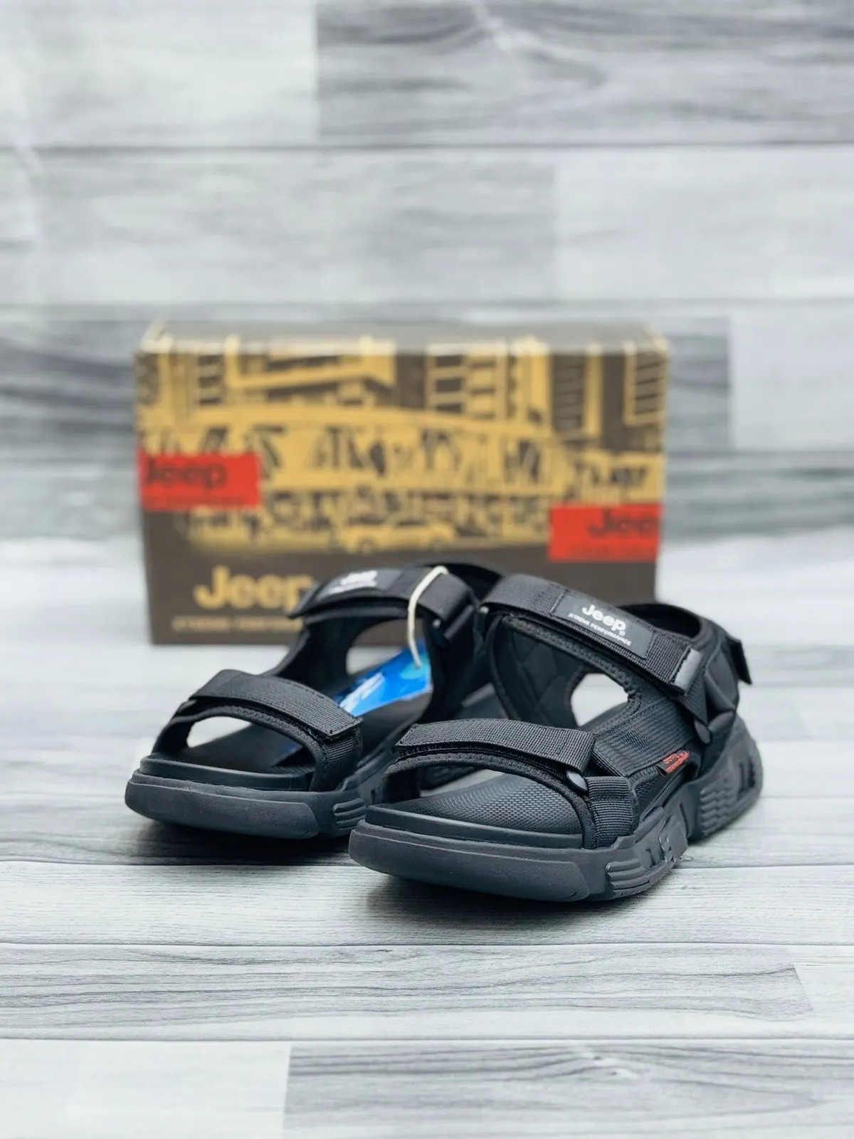 Jeep Tactical Outdoor Sandals – Rugged & Stylish