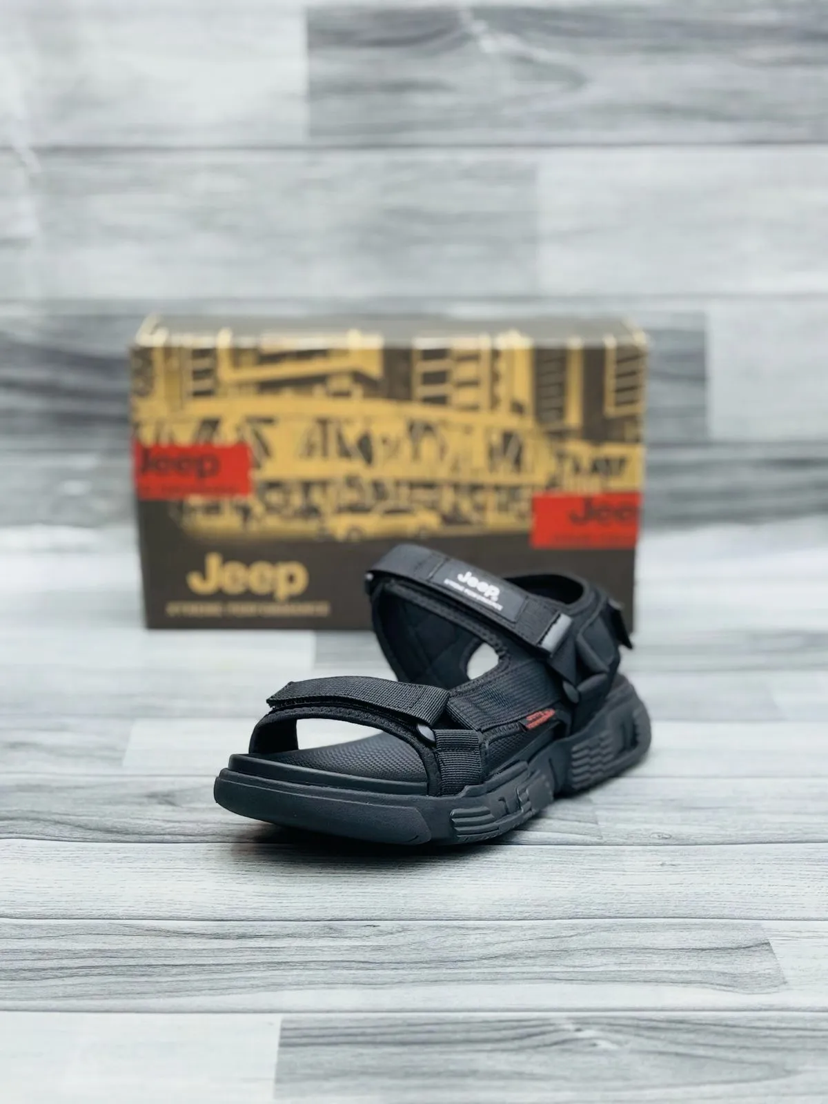 Jeep Tactical Outdoor Sandals – Rugged & Stylish