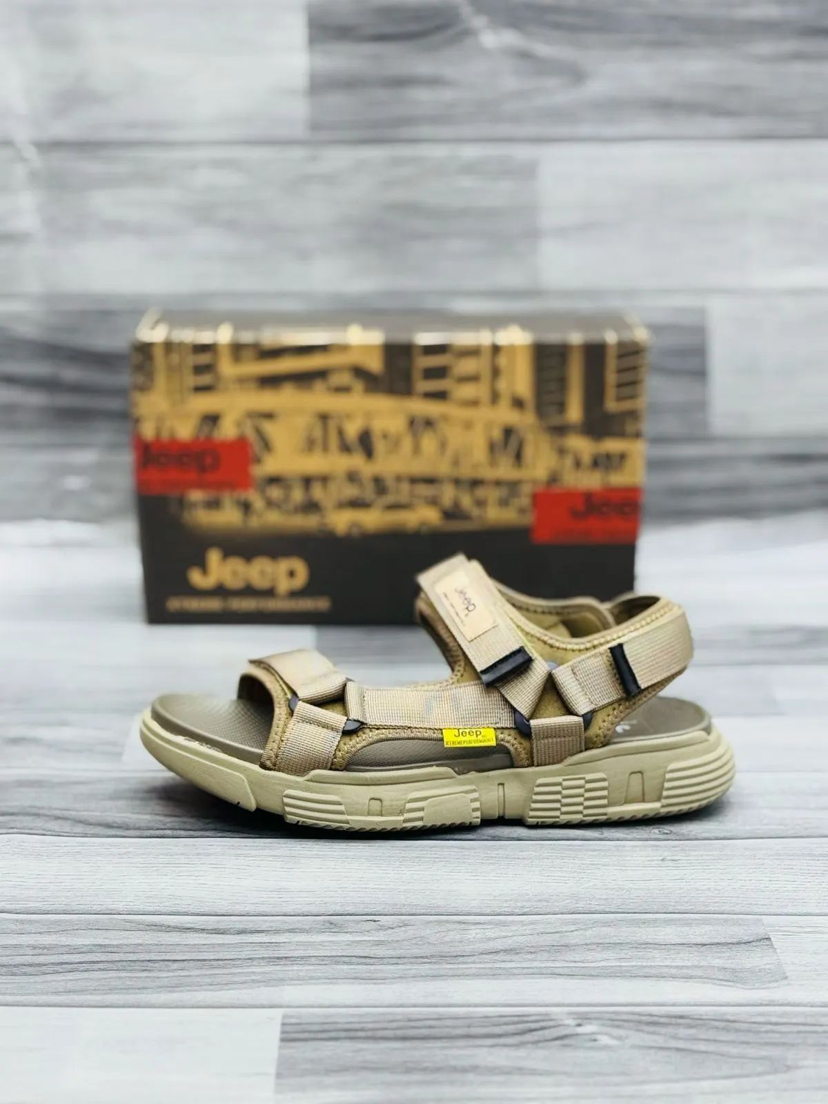Jeep Tactical Outdoor Sandals – Rugged & Stylish