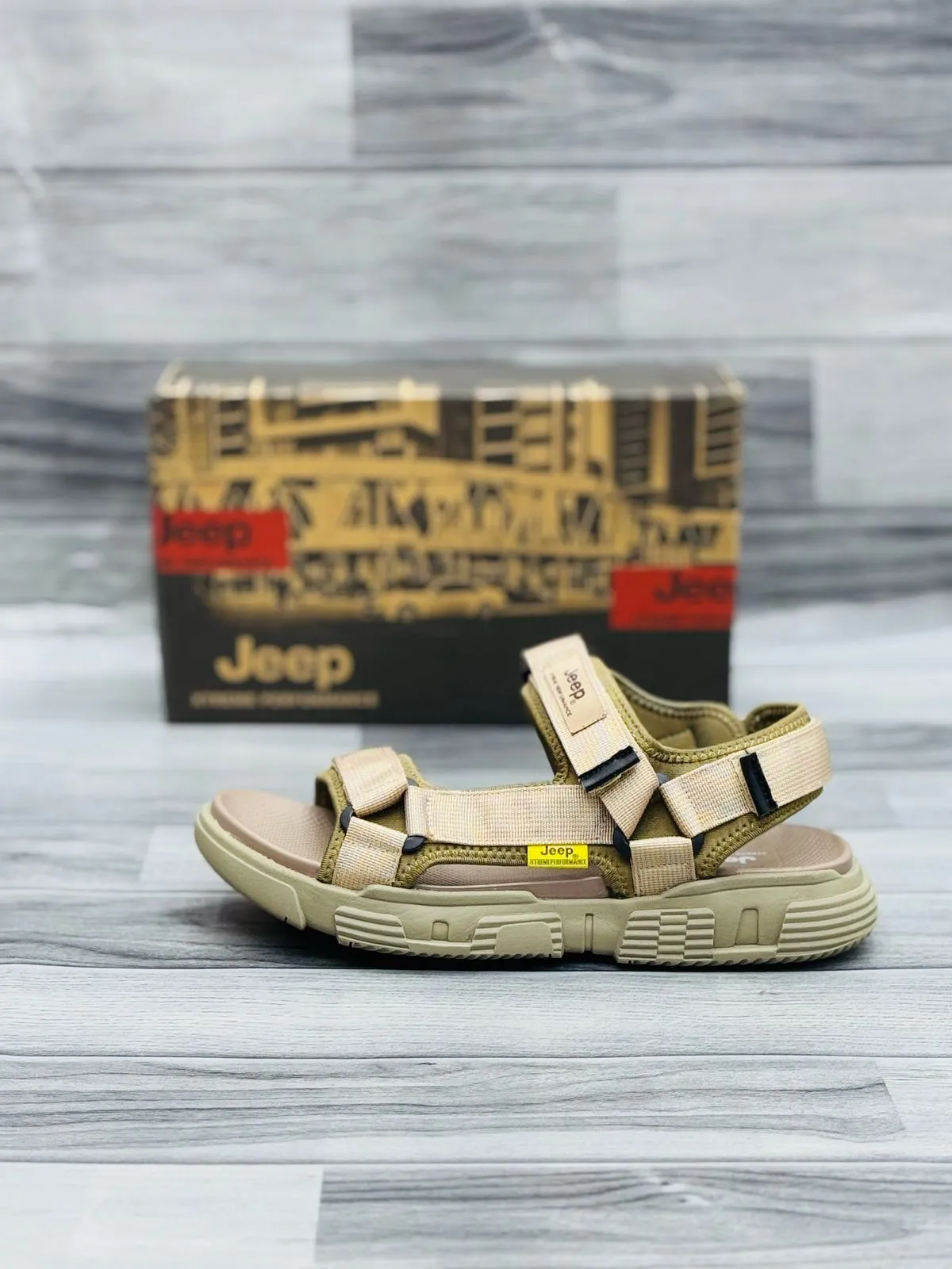 Jeep Tactical Outdoor Sandals – Rugged & Stylish