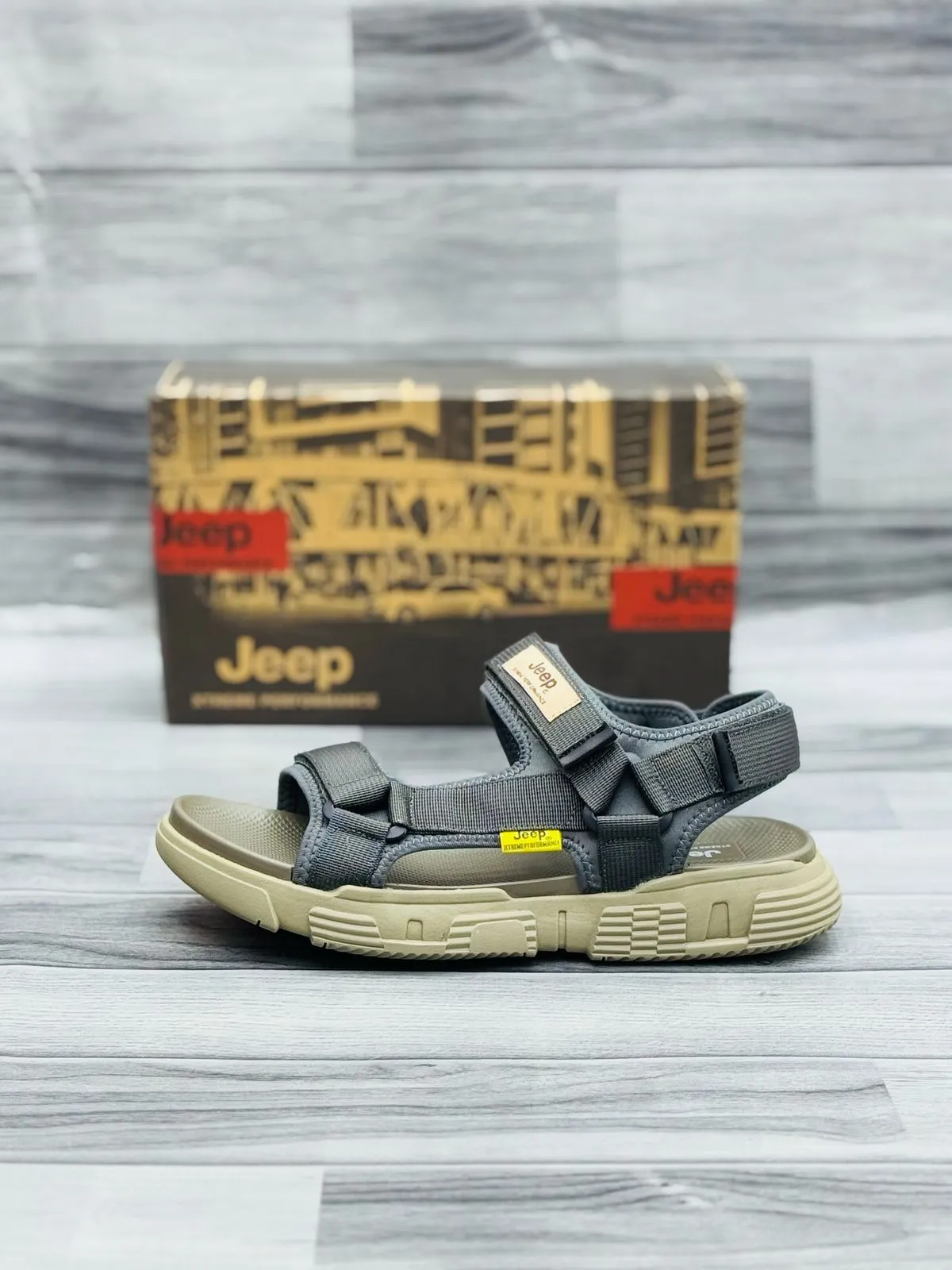 Jeep Tactical Outdoor Sandals – Rugged & Stylish