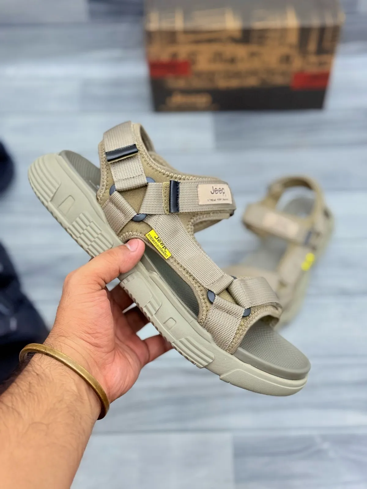 Jeep Tactical Outdoor Sandals – Rugged & Stylish