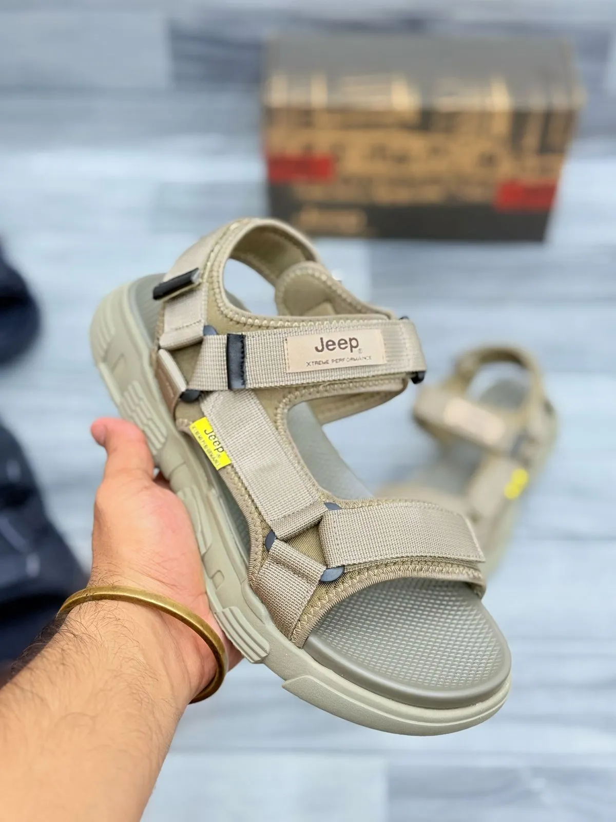 Jeep Tactical Outdoor Sandals – Rugged & Stylish