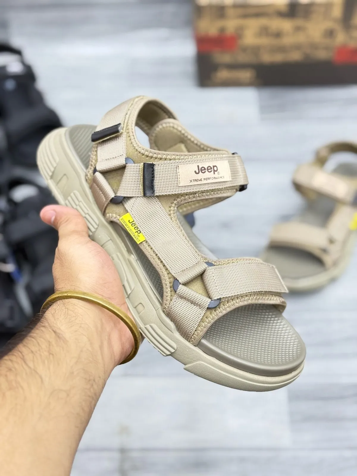 Jeep Tactical Outdoor Sandals – Rugged & Stylish