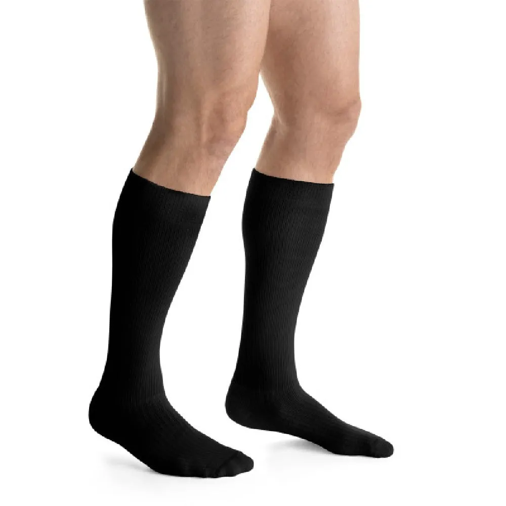 JOBST® ActiveWear Knee High Stockings, 30-40 mmHg, Closed Toe, Black