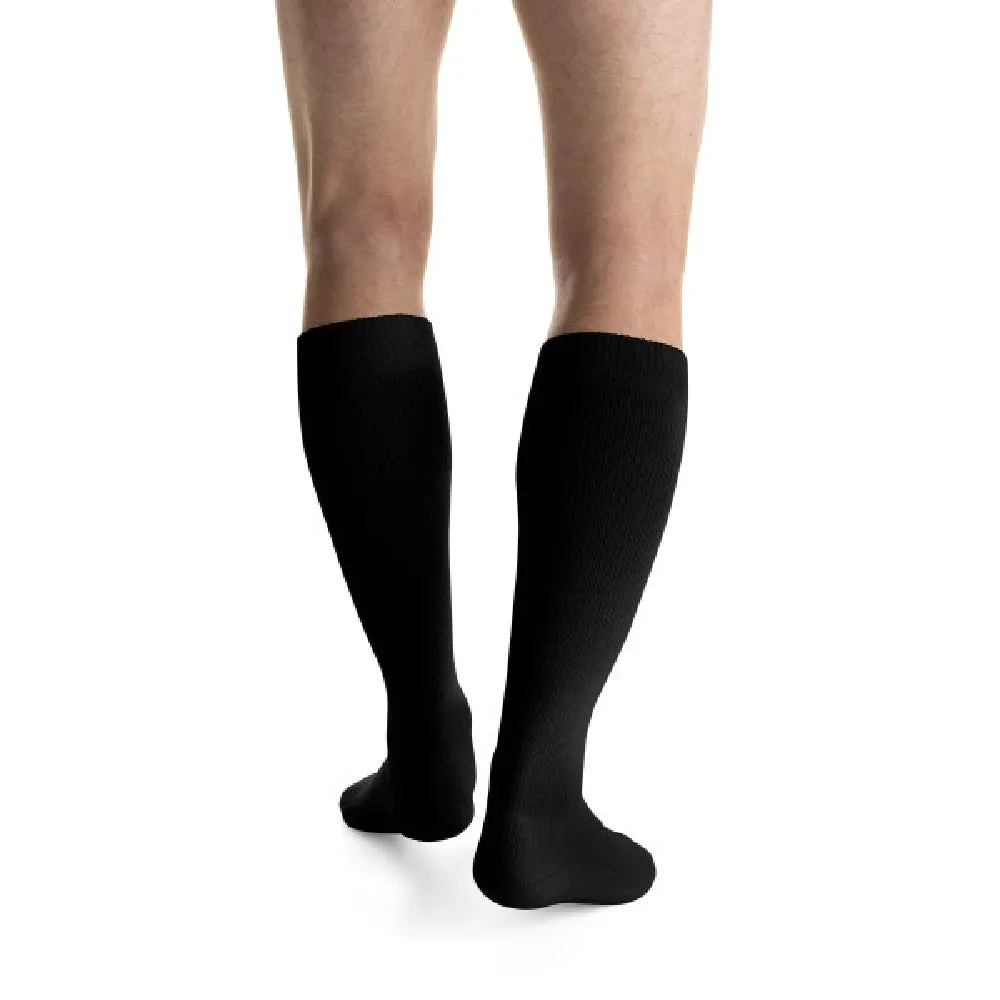 JOBST® ActiveWear Knee High Stockings, 30-40 mmHg, Closed Toe, Black