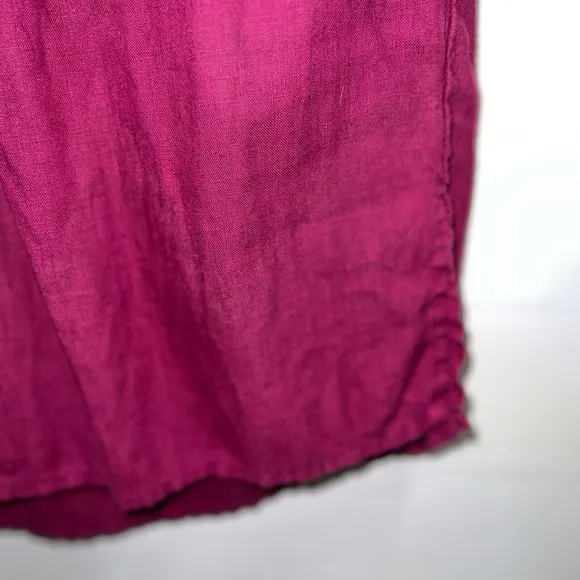 Johnny Was Dress Women’s  Small Pink Embroidered Fiesta Tunic Shift Short Sleeve