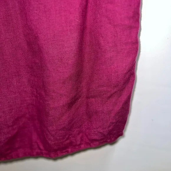 Johnny Was Dress Women’s  Small Pink Embroidered Fiesta Tunic Shift Short Sleeve
