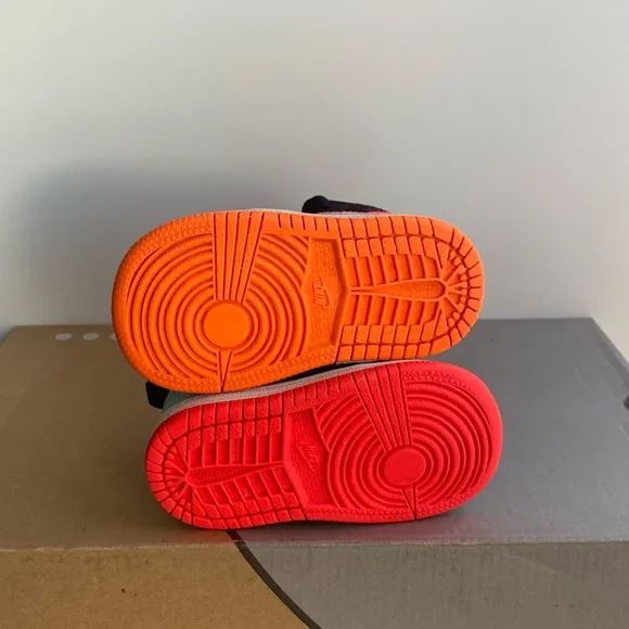 Jordan 1 Mid “Black Multi” Toddler Sneakers  - SZ 4 C