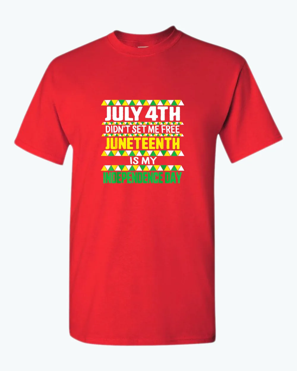 July 4th didn't set me free t-shirt juneteenth t-shirt