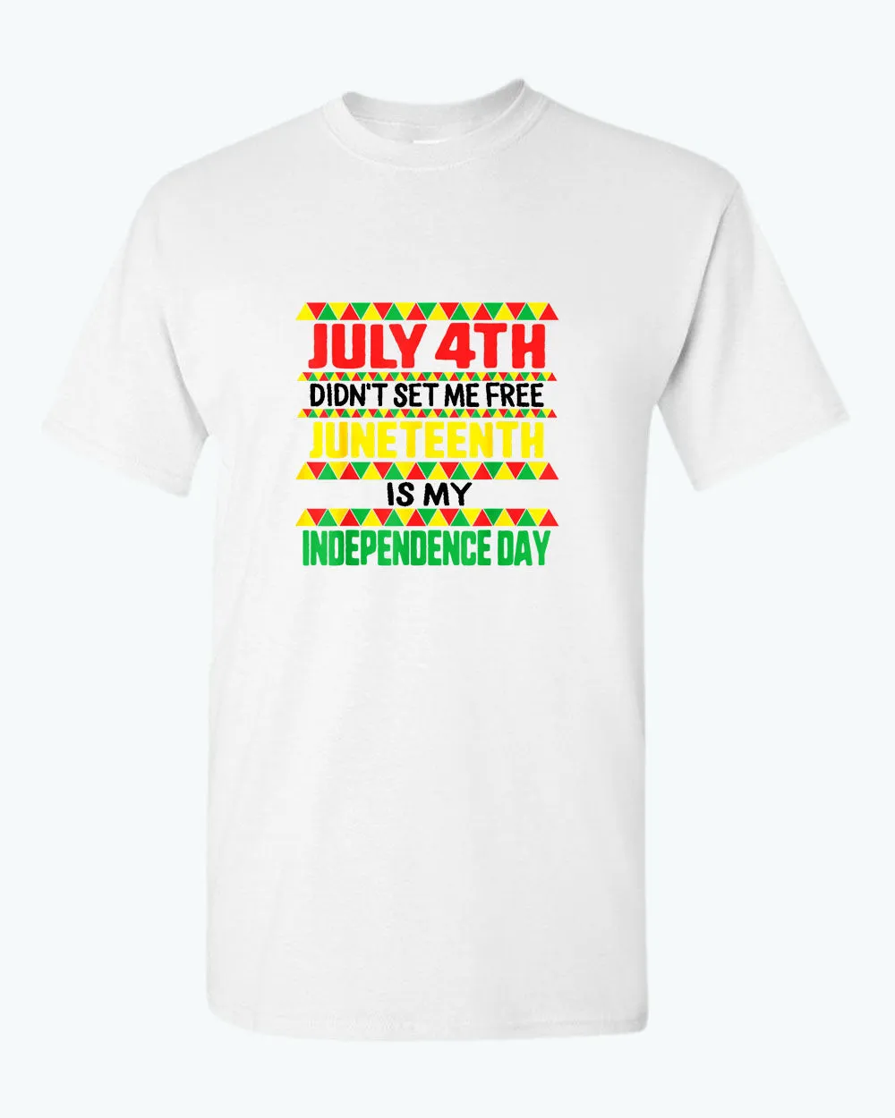 July 4th didn't set me free t-shirt juneteenth t-shirt