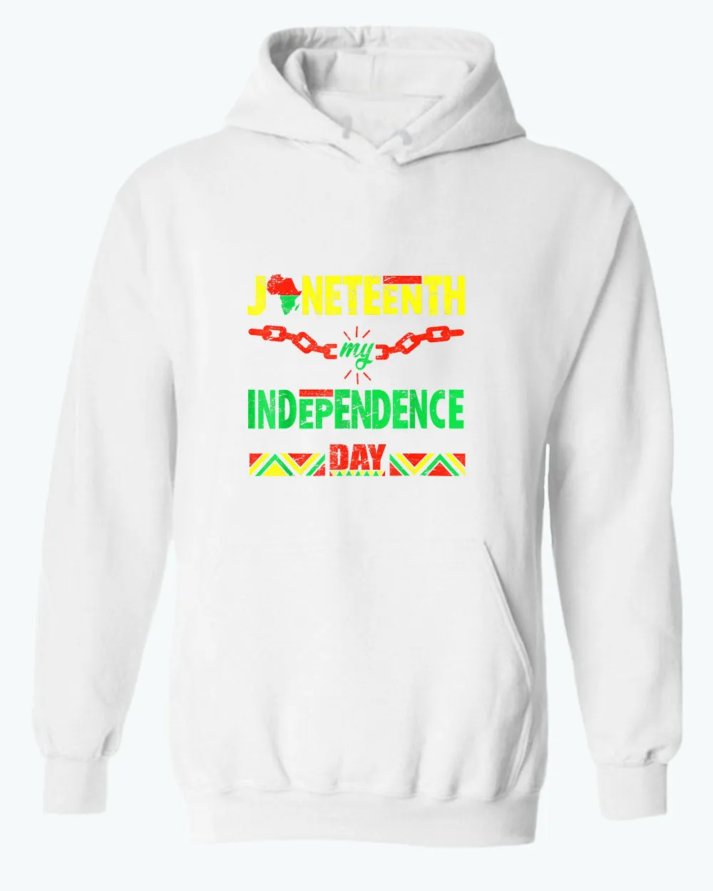 Juneteenth my independence day hoodie